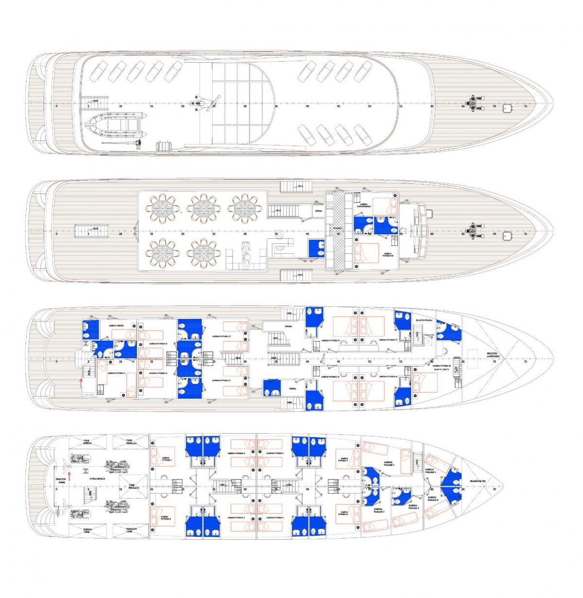 MS Aquamarin Deck Plan