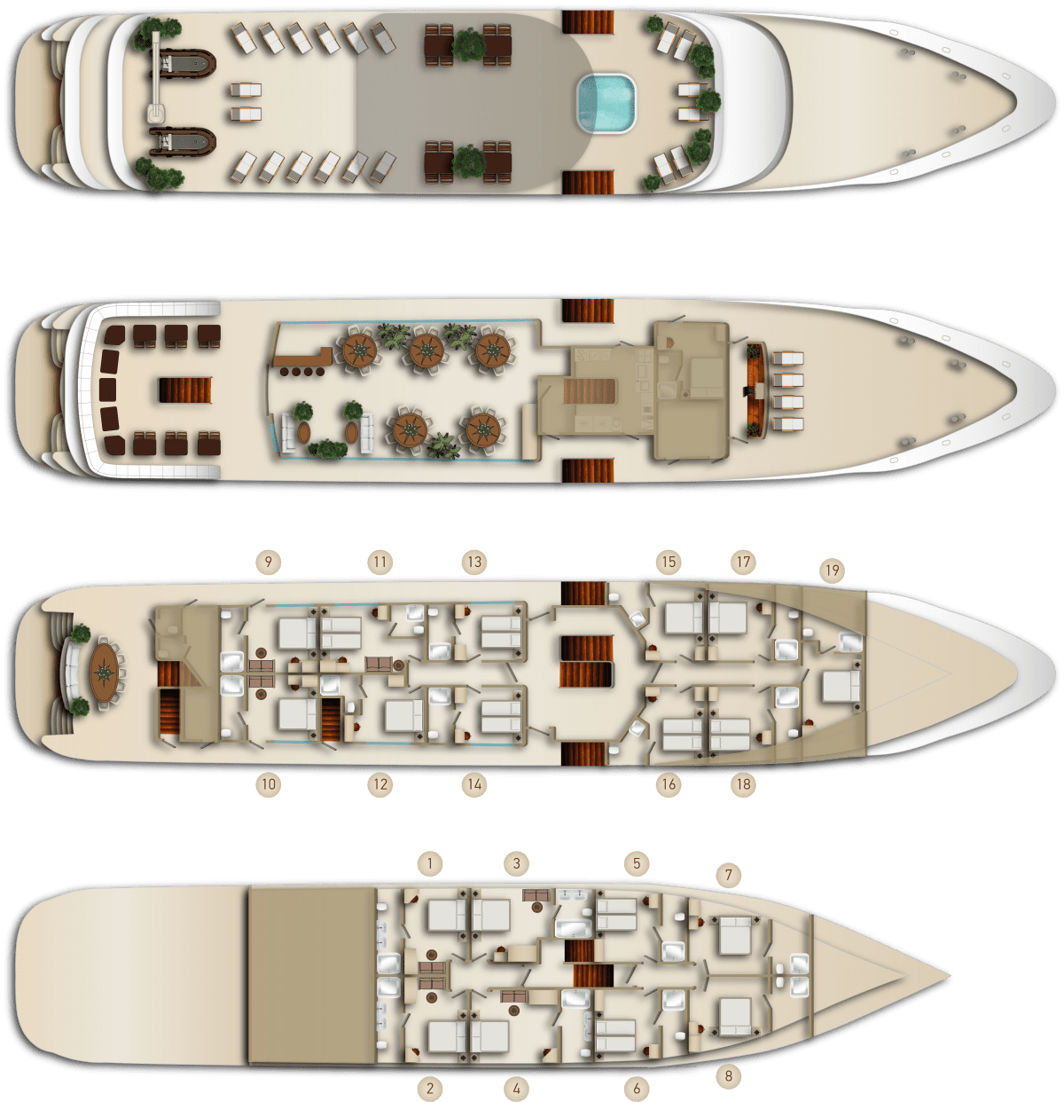 Deck Plan MS Mama Marija II