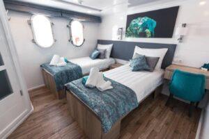 Main Deck Cabin DBL - MS Aquamarin Deluxe Croatia Cruise Ship